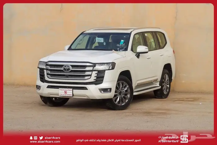 تويوتا لاند كروزر GXR L5 2024 اقساط بنوك وشركات 3