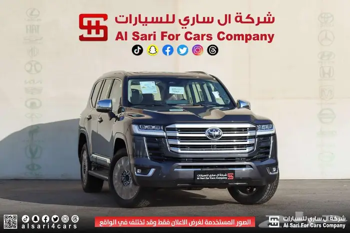 تويوتا لاند كروزر VXR 2025 اقساط بنوك وشركات 2