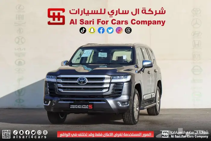 تويوتا لاند كروزر VXR 2025 اقساط بنوك وشركات 3