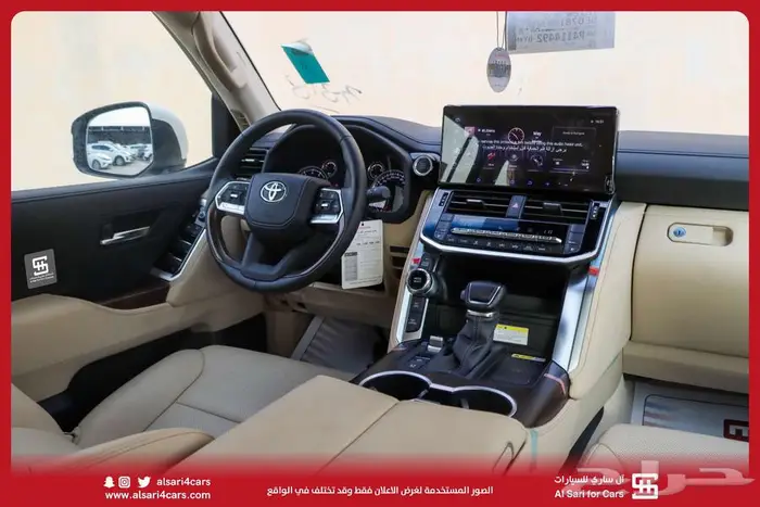 تويوتا لاند كروزر GXR L5 2024 اقساط بنوك وشركات 13