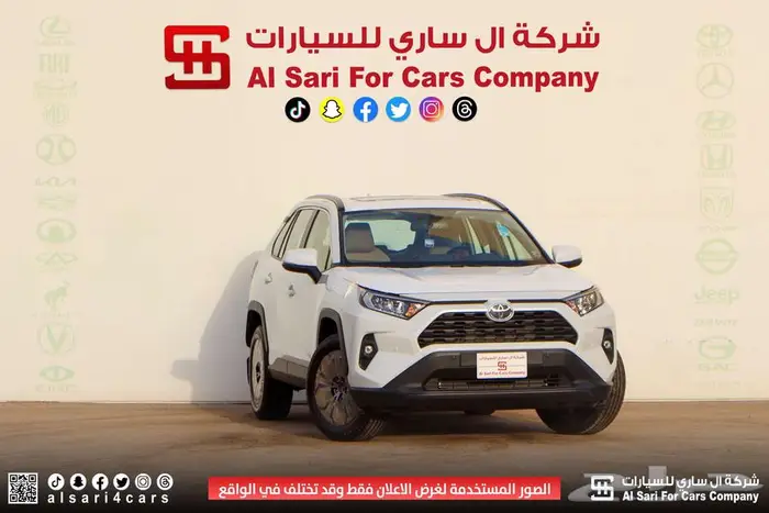 تويوتا راف فور XLE مكينة 2.0 2025 اقساط بنوك وشركات 18