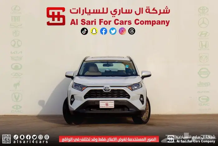 تويوتا راف فور XLE مكينة 2.0 2025 اقساط بنوك وشركات 25