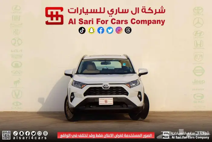 تويوتا راف فور XLE مكينة 2.0 2025 اقساط بنوك وشركات 27