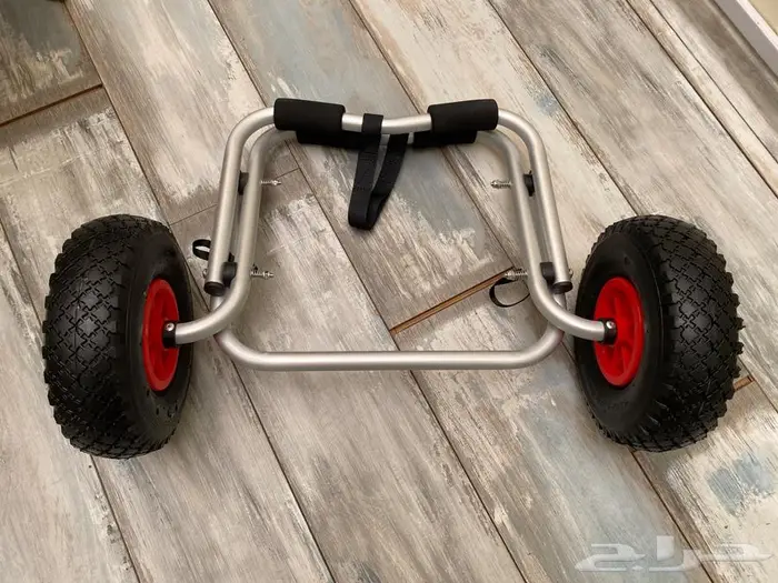 عربة نقل كياك او قارب فايبر صغير 2