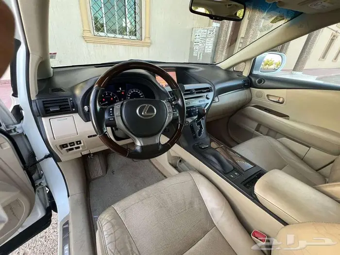 لكزس RX 350 أبيض 2014 8