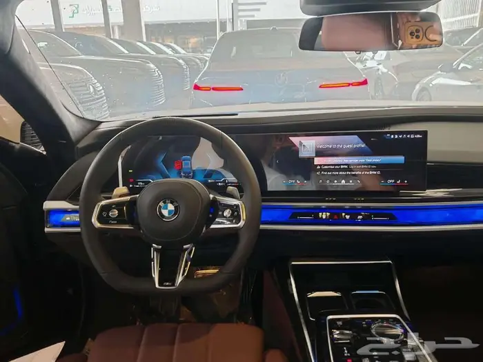 بي ام دبليو 735i موديل 2026 اسود خليجي 23