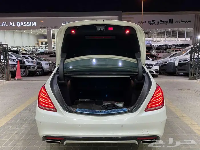 مرسيدس اس 400 2014 ابيض ماشيه 180الف كم 31