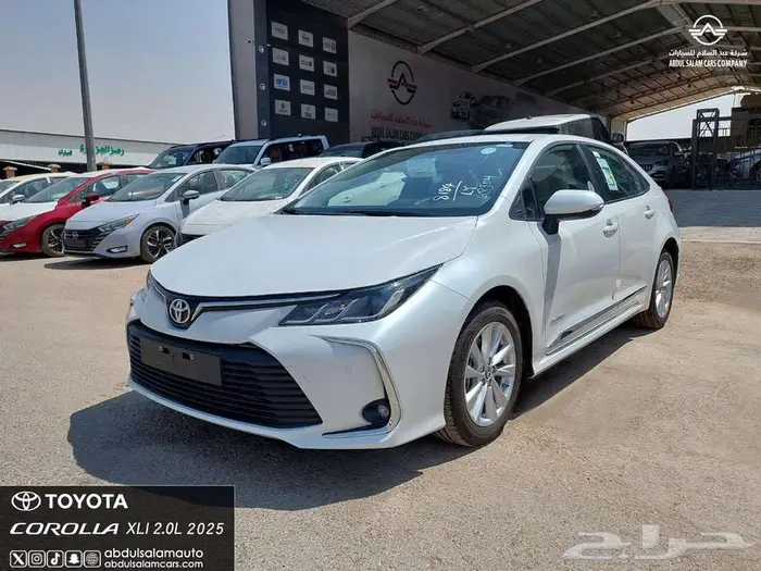 تويوتا كورولا XLI 2.0 مطور بنزين 2025 سعودي -يوجد تقسيط 2