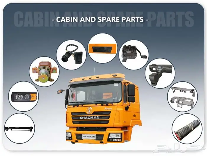 All Parts for Shacman Trucks جميع قطع شاحنات شاكمان 0