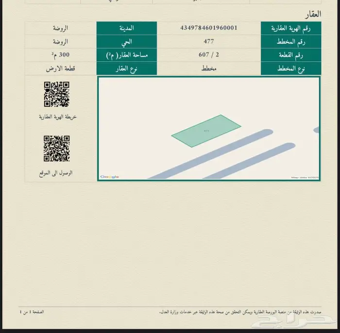 ارض بسعر رمزي شارعين ب60 الف 0