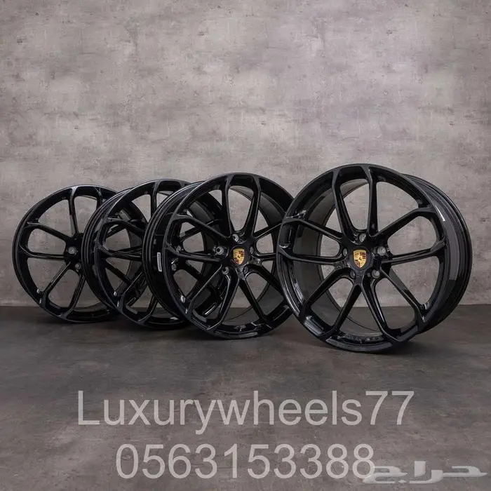 جميع جنوط البورش الكاين الاصلية 18