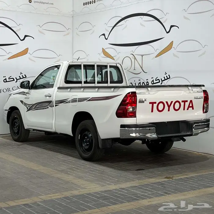 هايلوكس GLX غمارة م2.7 بدون دبل بنزين قير عادي 2025 2
