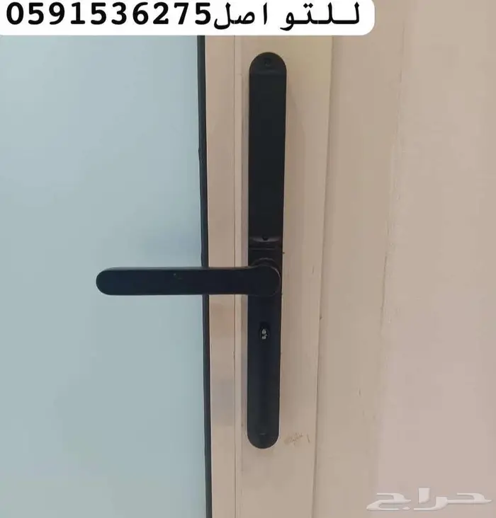 قفل باب المونيوم قفل باب ذكي - باب ذكي المونيوم 3