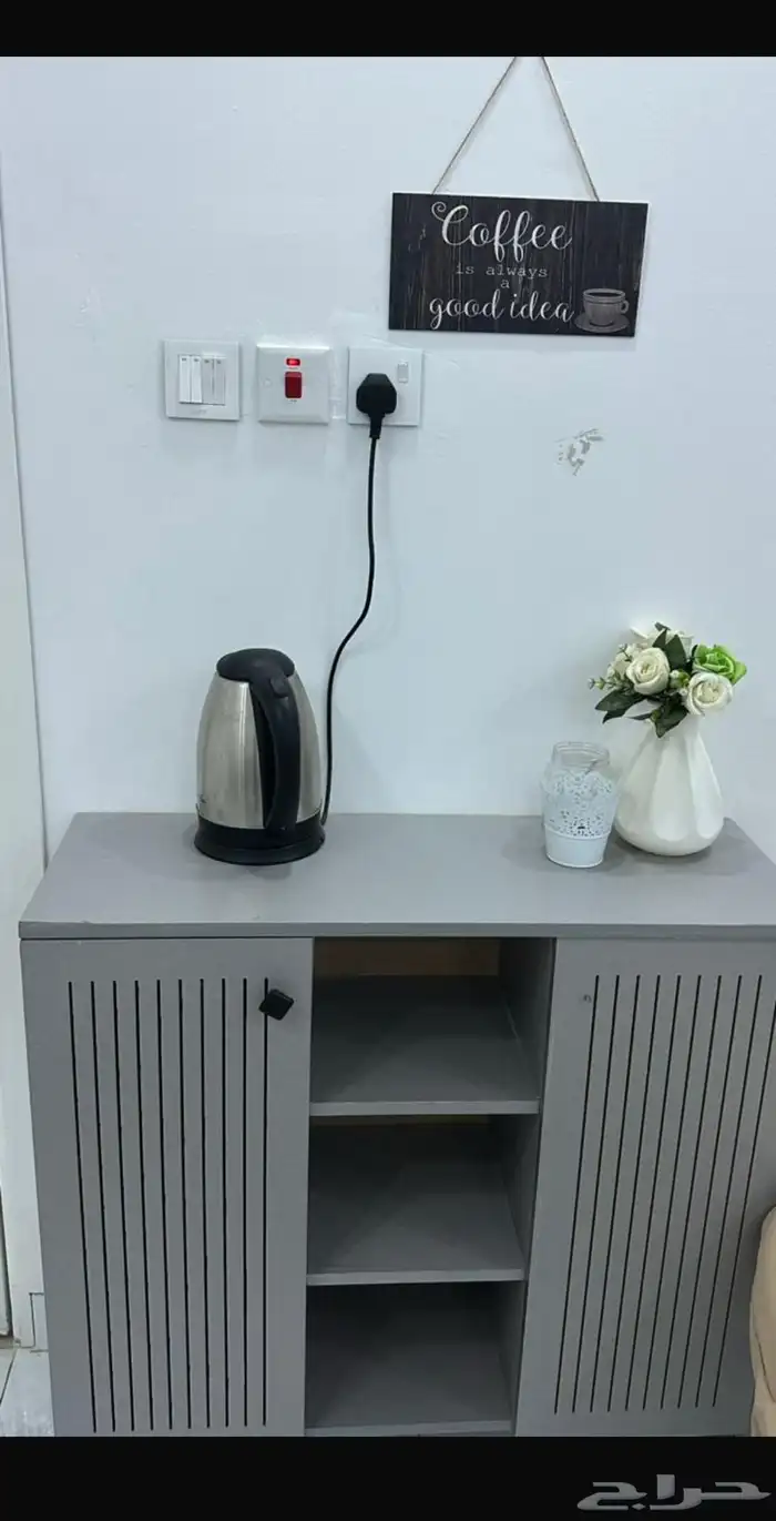 ركن كفي للبيع مع كل اغراضه بس بدون الغلايه 0