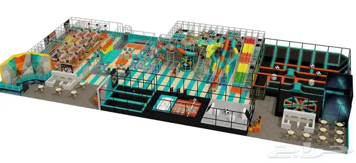 ترامبولين زحاليق مراجيح 34