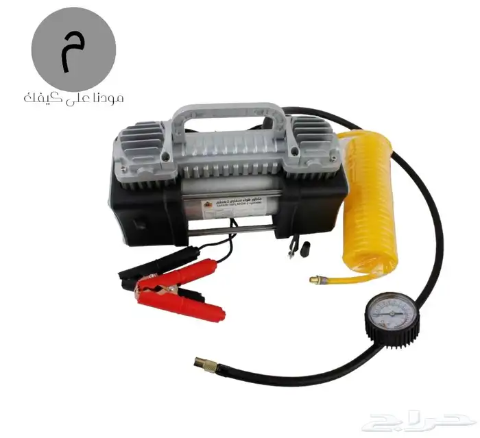 ماطور هواء من سفاري 2 بستم ومع عيار هواء 0