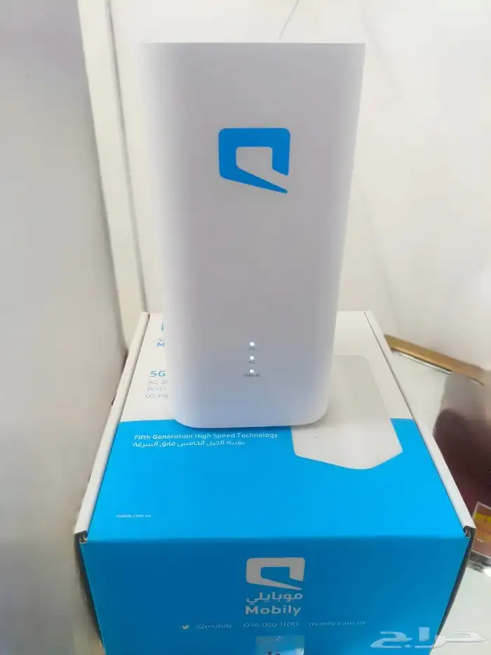انترنت 5g موبايلي روتر مع شريحه بدون استخدام عادل 3