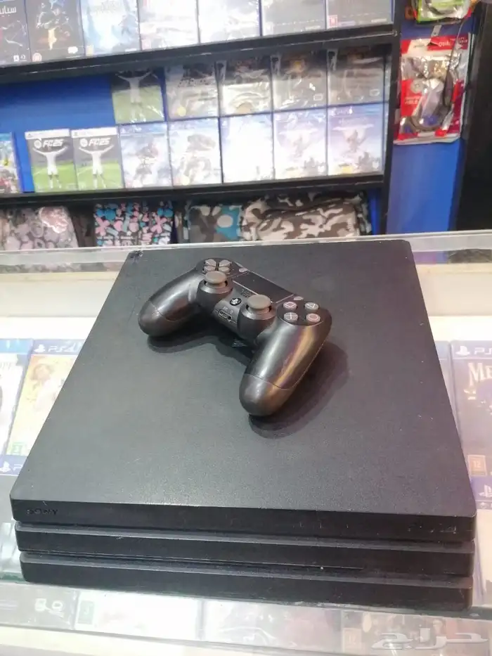 سوني بلايستيشن 4 برو نظيف جدا 0