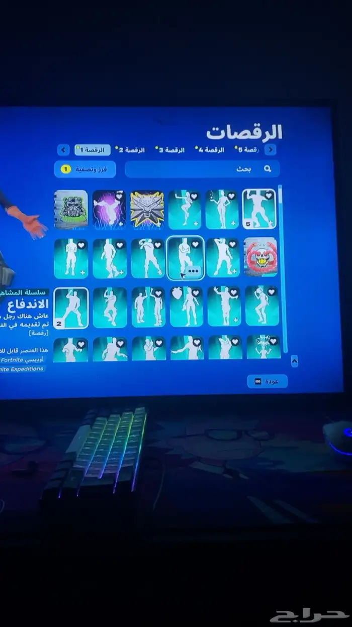حساب فورت نايت 20