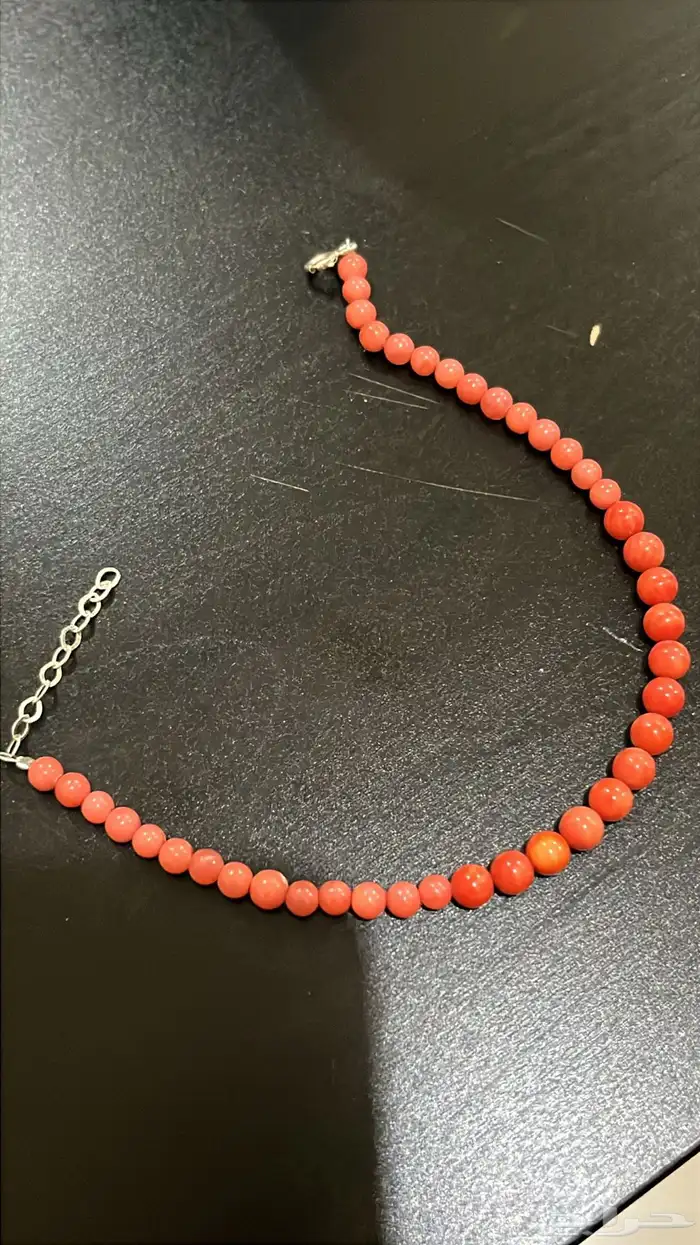 أحجار كريمه طبيعي ومسباح اصلي وفضه ايطالي عيار 925 29