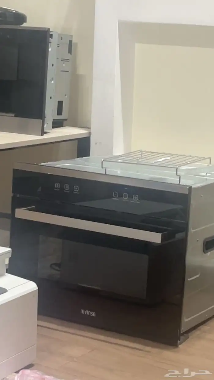 فرن مايكرويف مدمج للبيع بنص السعر جديد بي قراطيسه 0