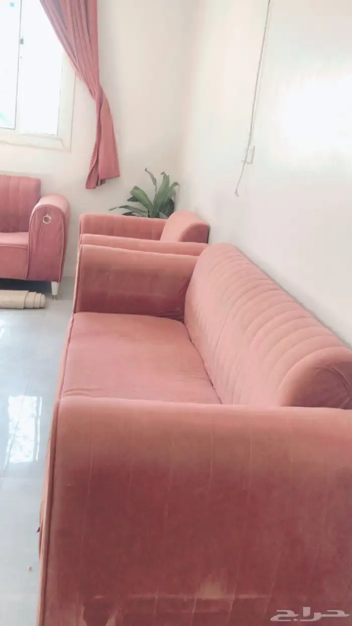 كنب مستعمل خمس قطع على السوم 0