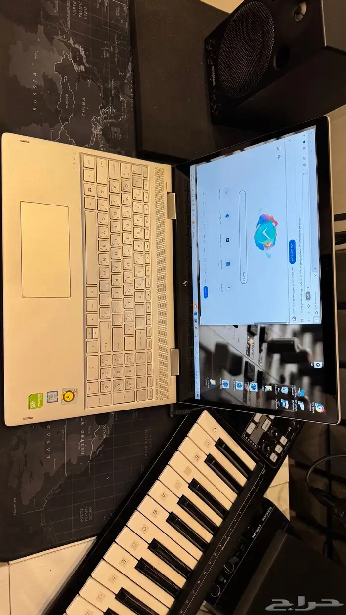 كمبيوتر HP مواصفات عاليه وشاشة لمس 360 درجة 2