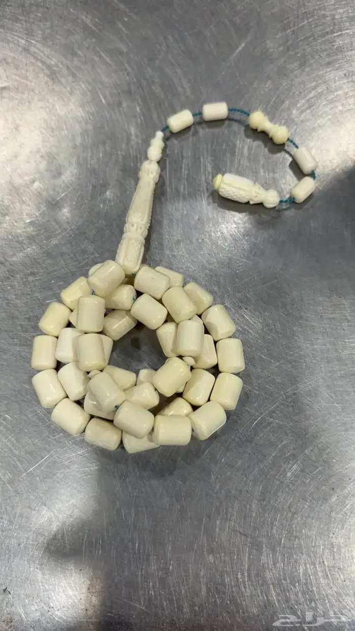 مسباح سبحة عظم جمل طبيعي 1
