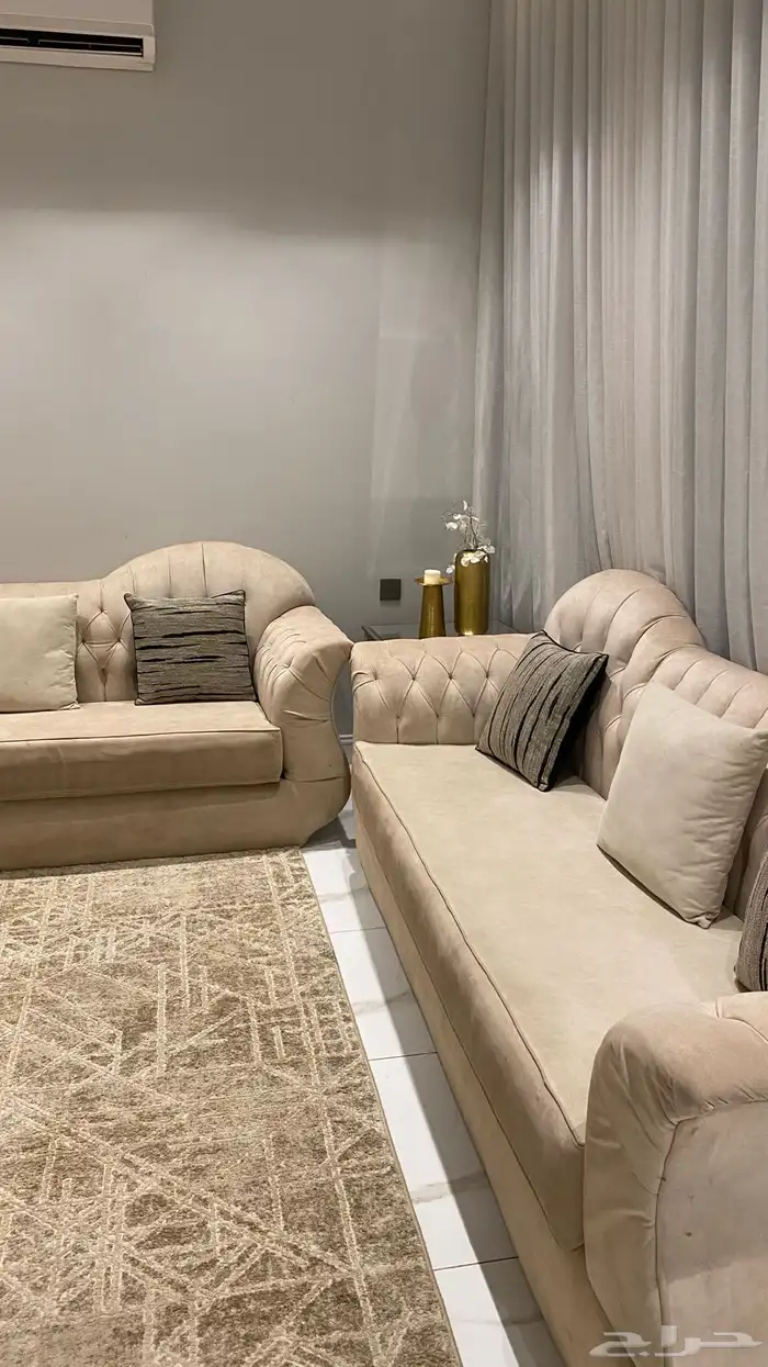 كنب للبيع مع طاولات 1