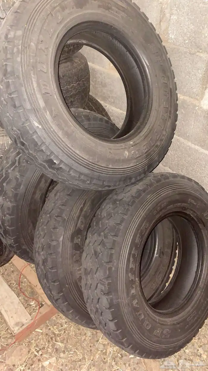 كفرات ربع وشاص دنلوب اصلي 3