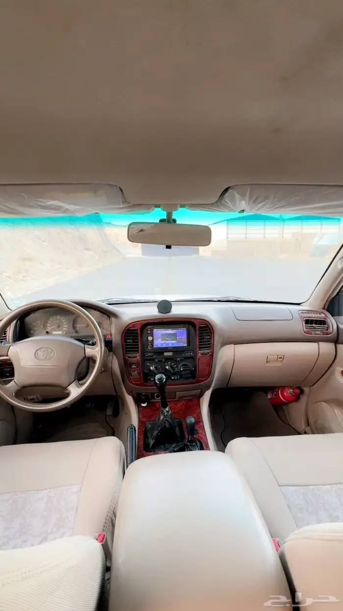 لاندكروزر 2002 GXR قير عايدي منوه المستخدم 8
