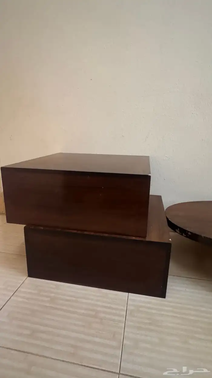 اثاث الدوادمي   طاولات ارضيه خشب تفصيل جوده ثقيل 1