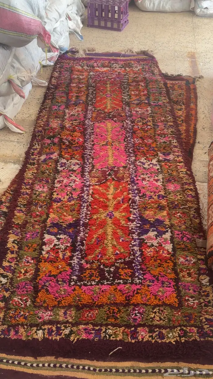 مدات عراقية مخزنة شغل يدوي صوف طويل نظيفة مقاس .1.3 1