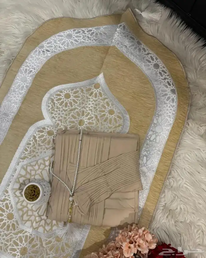 شرشف صلاه وسجاده متوفره جميع الألوان 4