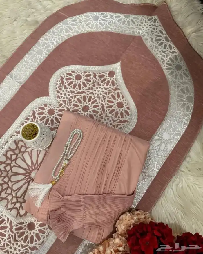 شرشف صلاه وسجاده متوفره جميع الألوان 3