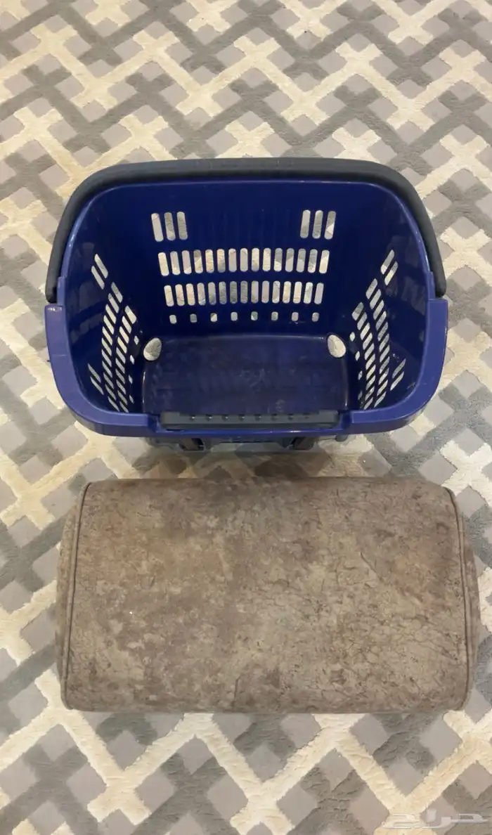 سلة تسوق بلاستيك ظهرة لبن 0