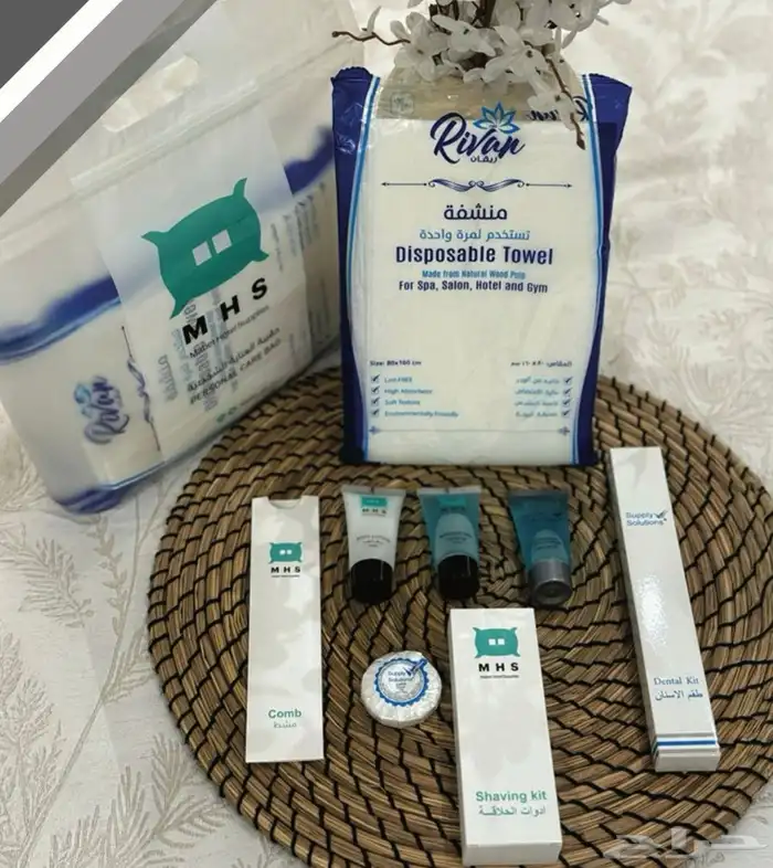 أدوات فندقية راقية مفارش مناشف عطور شامبو فندق 0