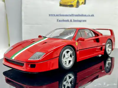 مجسم سيارة Ferrari F40 Italia Design index