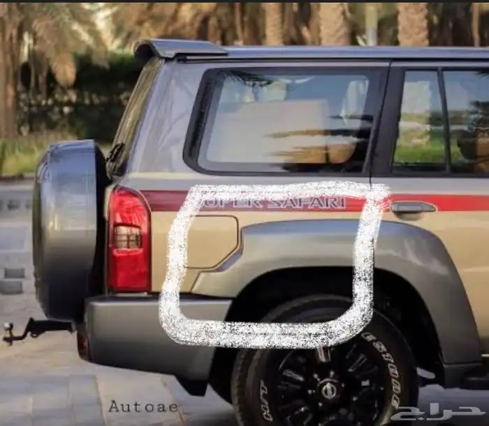 قطع فيبر رفرف باترول فتك 1