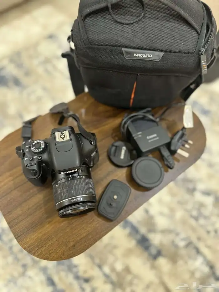 كاميرا كانون 600D مع الملحقات الموضحة بالصور 5