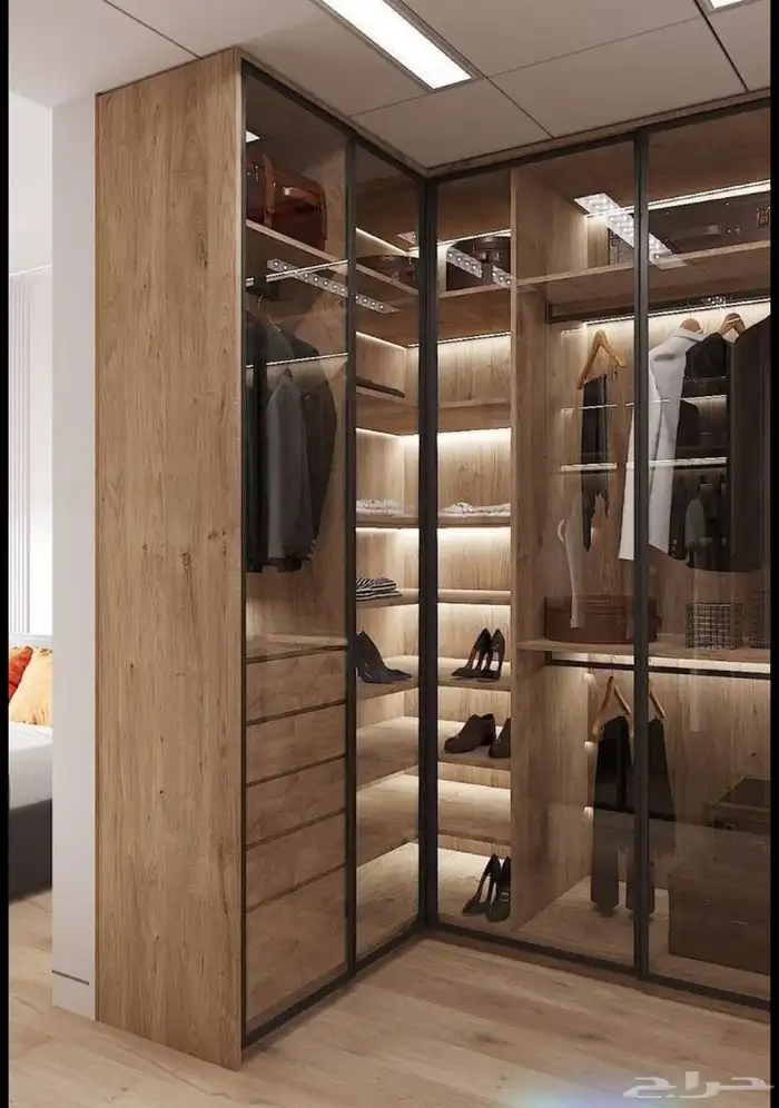دواليب مودرن وعملية لجميع الغرف   تصميم حسب الطلب 1