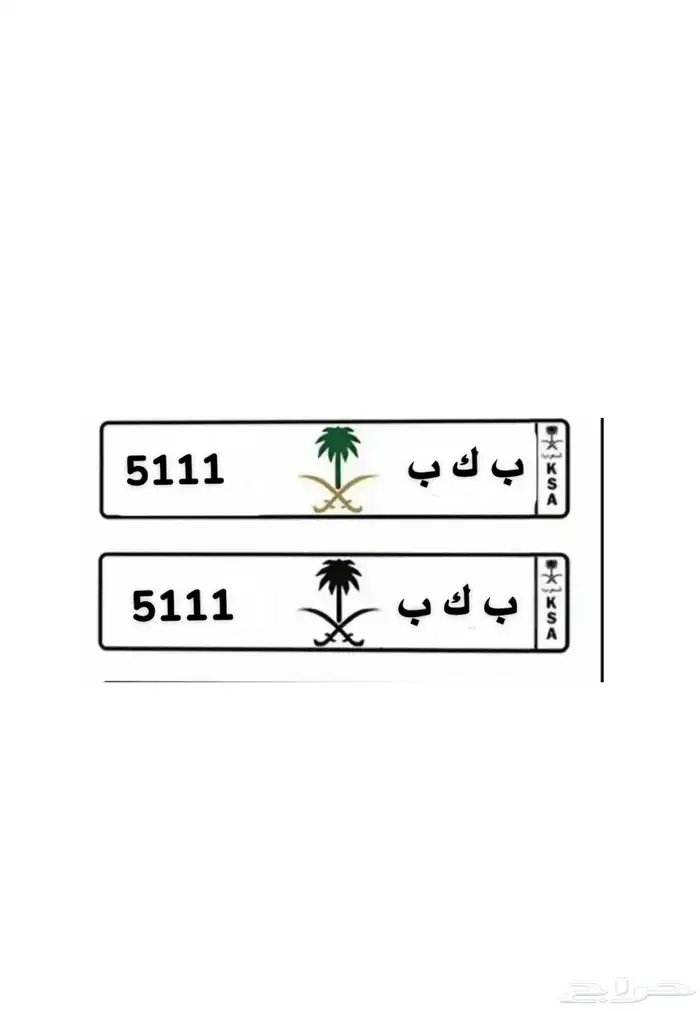 لوحة مميزة 5111 للبيع جاهزة اوراقها 0