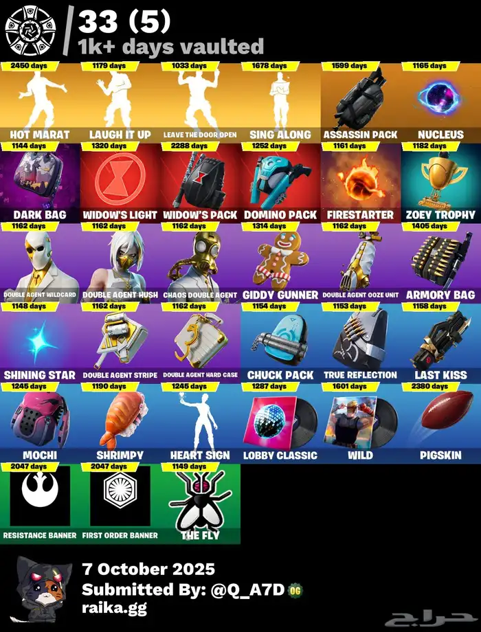 حساب فورت للبيع 3