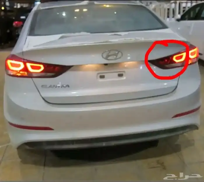 اسطب خلفي النترا 2017 LED فل كامل 4