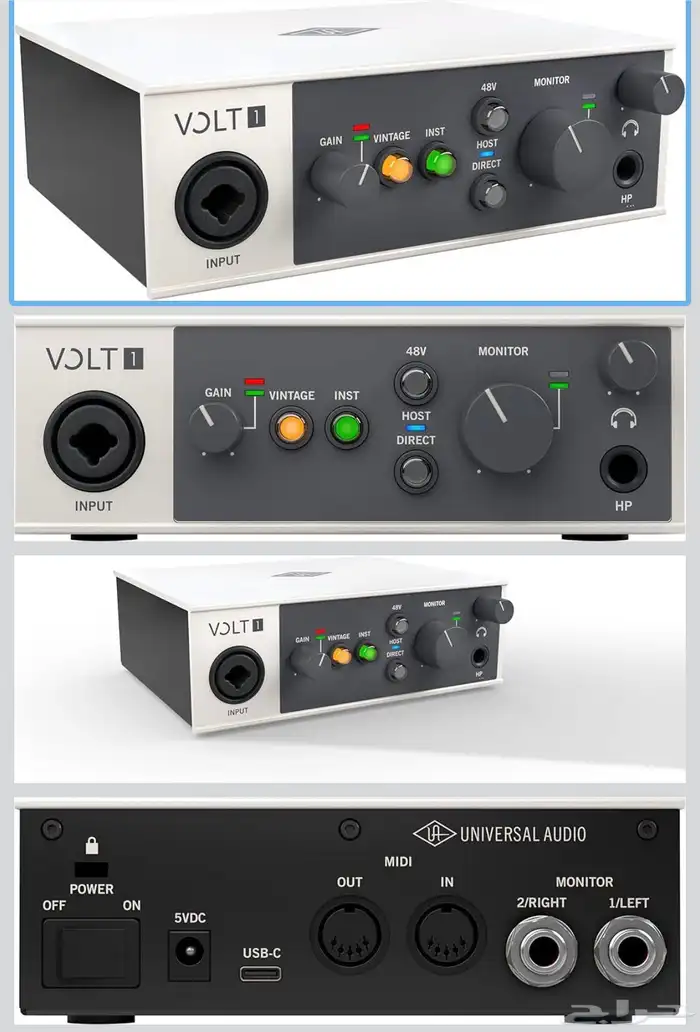 كرت صوت مكسر Universal Audio Volt 1 0