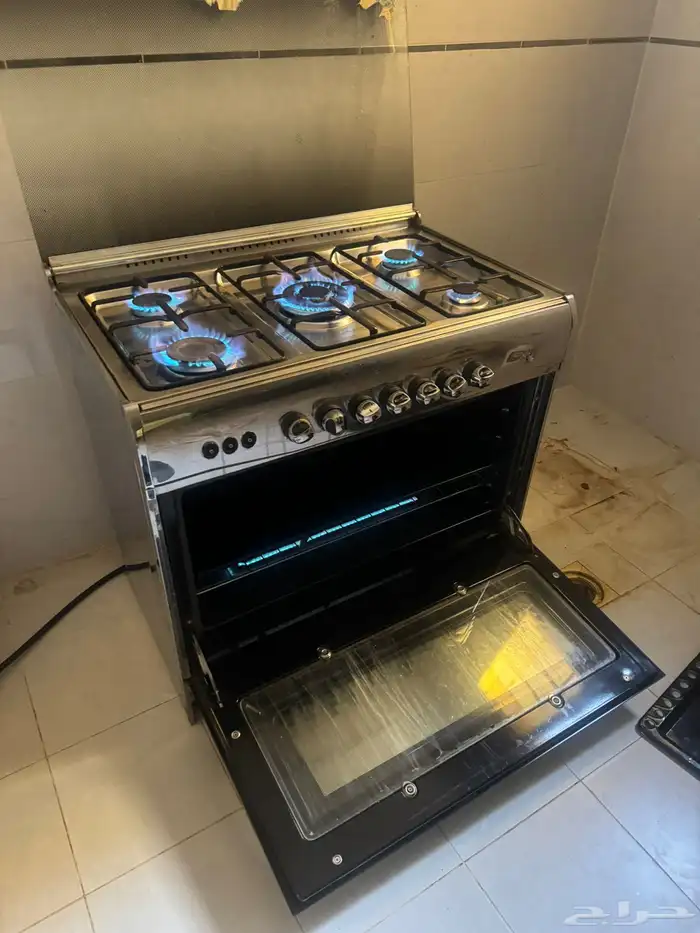فرن صناعه مصريه خمسه عيون نظيف غاز 0
