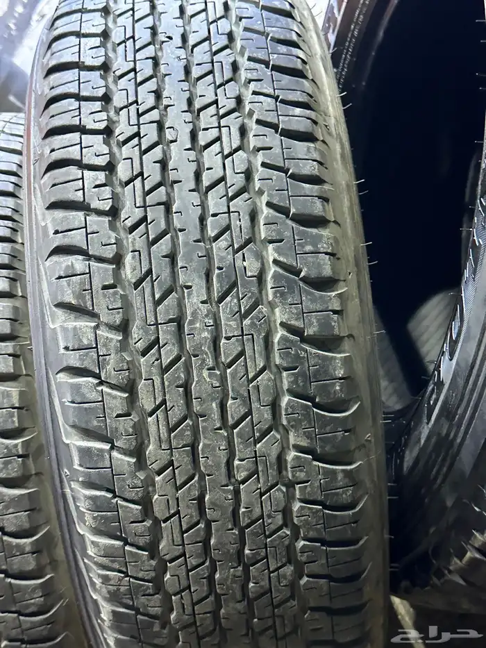 كفرات دنلوب اف جي وكاله مقاس 265 70 17 10