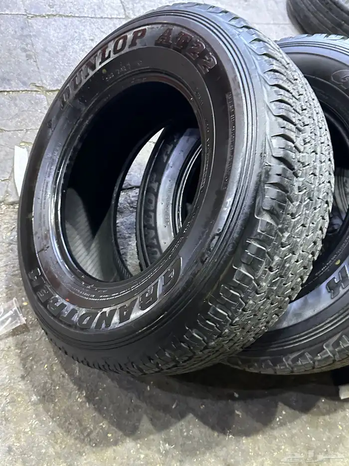 كفرات دنلوب اف جي وكاله مقاس 265 70 17 5
