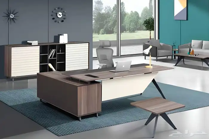 مودرن مكتب العمل اجتماع الاستقبال كنب كرسي مكتب مدراء طقم 47