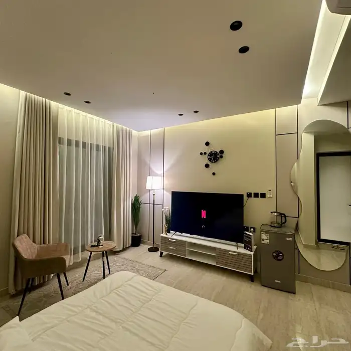 استديو للإيجار مؤثث 3